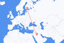 Flyg från Ha il, Saudiarabien till Tallinn, Estland