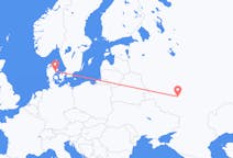 Flights from Lipetsk, Russia to Aarhus, Denmark