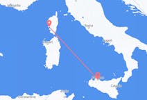 Flights from Ajaccio, France to Palermo, Italy
