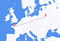 Flights from Rennes, France to Minsk, Belarus