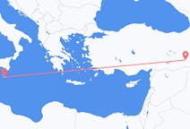 เที่ยวบิน จาก Malta, มอลตา ไปยัง บัตมัน, ตุรกี