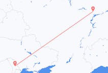 Vluchten van Kazan, Rusland naar Chisinau, Moldavië