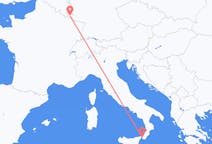 Lennot Reggio Calabriasta Luxemburgiin