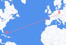Flyrejser fra San Salvador Island, Bahamas til Prag, Tjekkiet