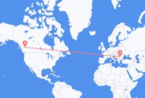 Flights from Prince George, Canada to Craiova, Romania
