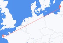 Flights from Quimper, France to Palanga, Lithuania