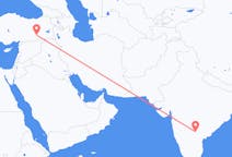 Рейсы из Хайдарабада, Индия в Диярбакыр, Турция