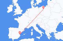 Flyreiser fra Bydgoszcz, Polen til Valencia, Spania