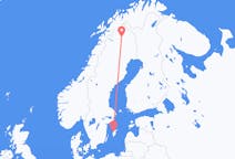 Voli dalla città di Visby per Kiruna