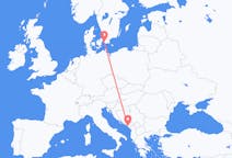Loty z Tivatu, Czarnogóra do Malmö, Szwecja
