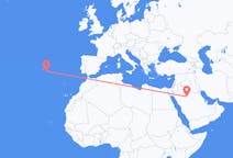 Flights from Ha il, Saudi Arabia to Ponta Delgada, Portugal