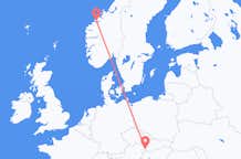 Flyg från Molde, Norge till Bratislava, Norge