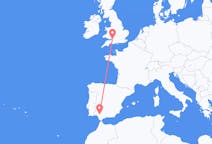 Flyreiser fra Bristol, England til Sevilla, Spania
