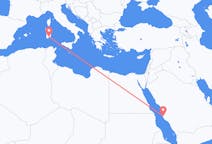 Voli from Gedda, Arabia Saudita to Cagliari, Italia