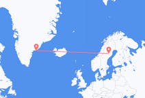Flights from Lycksele, Sweden to Kulusuk, Greenland