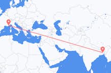 Flights from Dhaka to Nice