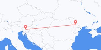 Flights from Slovenia to Moldova