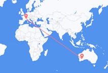 Vols de Kalgoorlie, Australie pour Grenoble, France