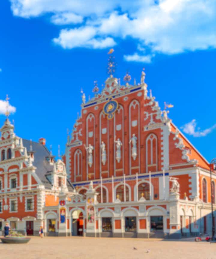 Flights from the city of Logroño to the city of Riga
