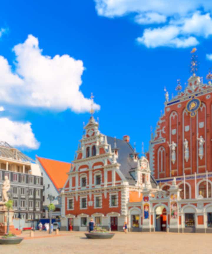 Vuelos Riga, Letonia a Europa