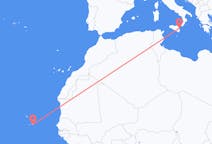Flights from Praia, Cape Verde to Catania, Italy