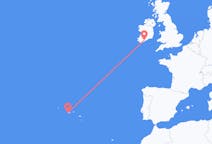 Fly fra Cork til Horta, Azores