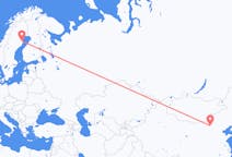 出发地 中国出发地 呼和浩特市目的地 瑞典斯凯莱夫特奥的航班