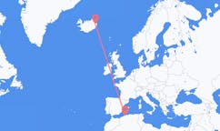 Flights from Chlef, Algeria to Egilsstaðir, Iceland