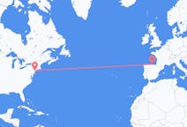 Flights from New York to Santander