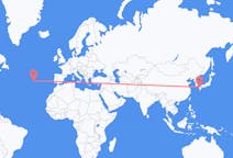 Flights from Fukuoka, Japan to Horta, Azores, Portugal