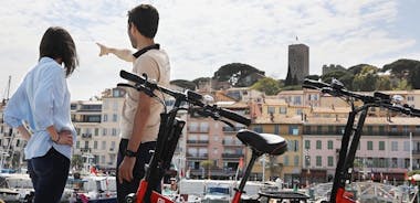 Cannes E-cykel guidad tur