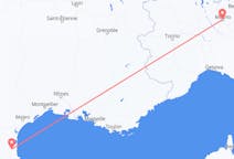 Flug frá Perpignan, Frakklandi til Mílanó, Ítalíu