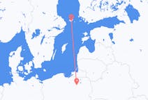 Flyrejser fra Mariehamn, Åland til Szczytno, Polen