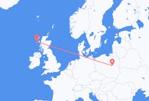 Flights from Benbecula, the United Kingdom to Warsaw, Poland