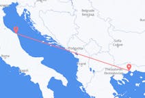 Flug frá Kavala til Ancona