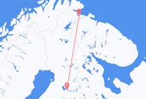 Vols depuis la ville de Kajaani vers la ville de Kirkenes