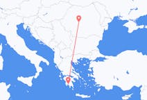 Vluchten van Sibiu, Roemenië naar Kalamáta, Griekenland