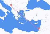 Flights from Tel Aviv, Israel to Podgorica, Montenegro