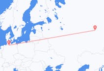 Flyg från Perm till Hamburg