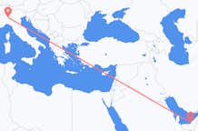 Flyrejser fra Abu Dhabi til Milano