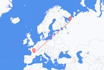 Flights from Arkhangelsk, Russia to Brive-la-Gaillarde, France