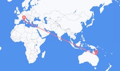 Flights from Proserpine, Australia to Figari, France