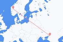 Flights from Sogndal, Norway to Rostov-on-Don, Russia