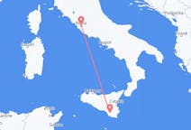Flights from from Comiso to Rome