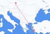 出发地 斯洛伐克出发地 布拉迪斯拉发目的地 土耳其哈利卡那索斯的航班