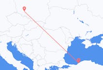 出发地 土耳其出发地 宗古尔达克目的地 波兰弗罗茨瓦夫的航班