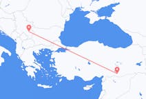 Loty z Niszu, Serbia do Sanliurfy, Turcja