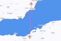 Flyg från Tlemcen, Algeriet till Murcia, Spanien