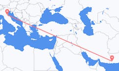 Flyrejser fra Turbat, Pakistan til Forli, Italien