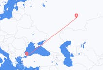 Flyrejser fra Ufa, Rusland til Istanbul, Tyrkiet